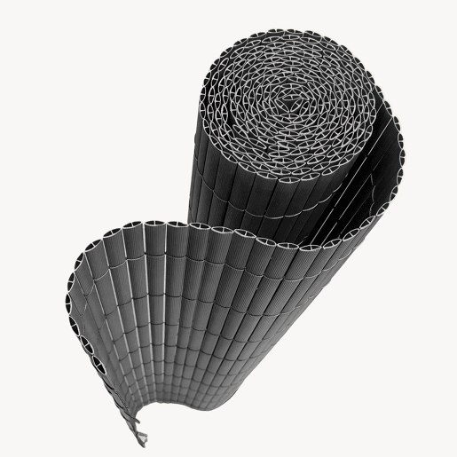 Tapete de privacidade para jardim Cefalu PVC 120x300cm 19 mm Antracite casa.pro