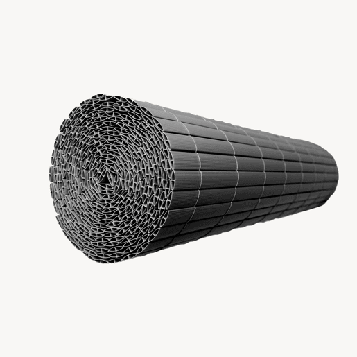 Tapete de privacidade para jardim Cefalu PVC 100x300cm 19 mm Antracite casa.pro