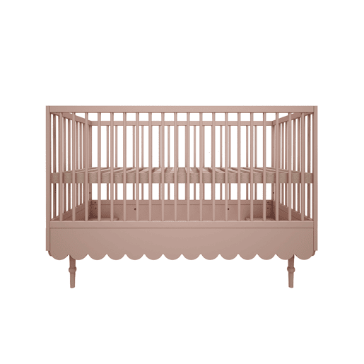 Berço evolutivo 70x140 Wood Luck Babushka Rosa