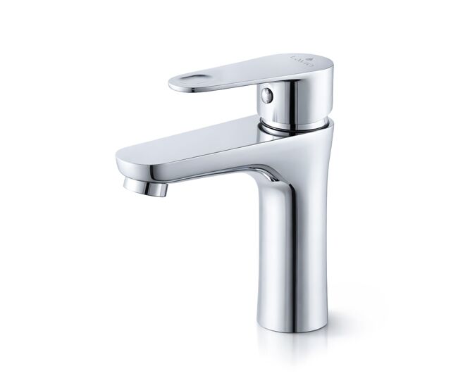 Grifo de lavabo bajo de baño mezclador monomando cromado solari