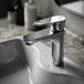 Grifo de lavabo bajo de baño mezclador monomando SOLARI Grifo de lavabo bajo de baño mezclador monomando SOLARI Cromo