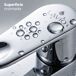 Grifo de lavabo bajo de baño mezclador monomando SOLARI Grifo de lavabo bajo de baño mezclador monomando SOLARI Cromo