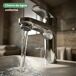 Grifo de lavabo bajo de baño mezclador monomando SOLARI Grifo de lavabo bajo de baño mezclador monomando SOLARI Cromo
