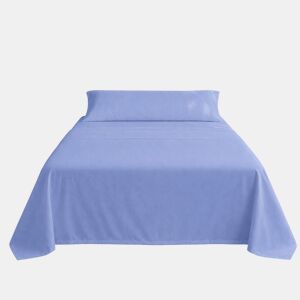 Jogo de Lençóis Azul Cama de 105cm 144 Fios Donegal Collections