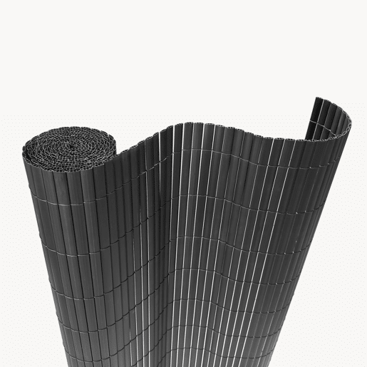 Tapete de privacidade para jardim Cefalu PVC 90x500cm 16 mm Antracite casa.pro