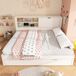 Cama nido de madera maciza 198x170 Cama nido de madera maciza 198x170 Blanco