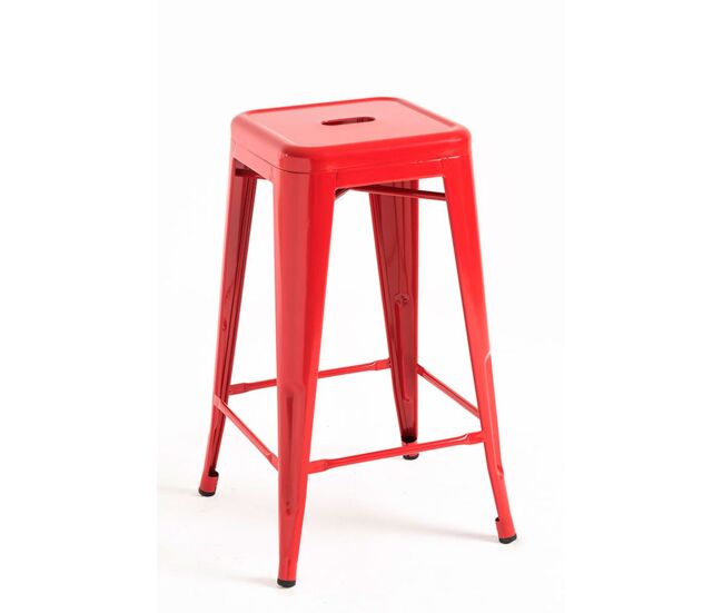 Taburete torix bajo - rojo