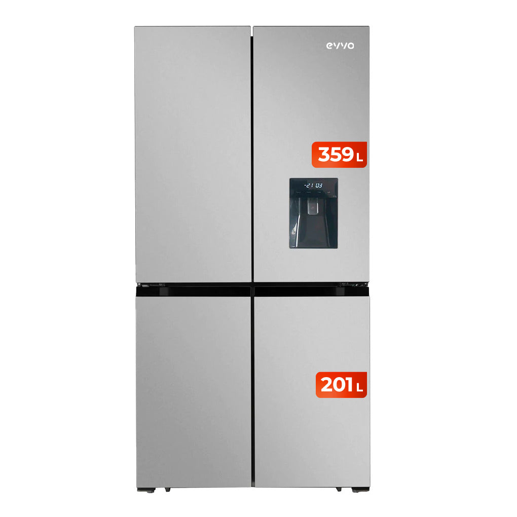 Frigorífico 4 puertas EVVO F100X Aqua V2