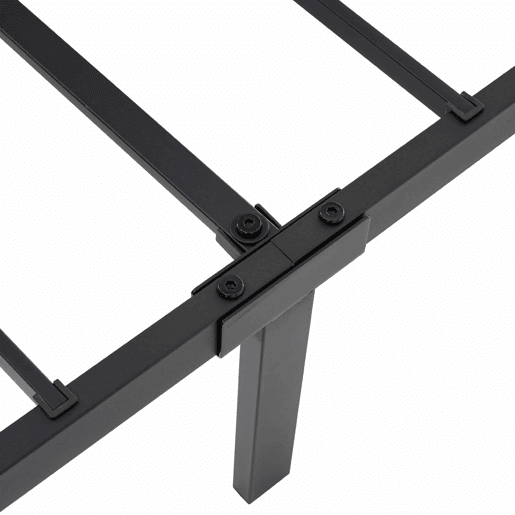 Cama individual 90x200 cm - Cama com função de carregamento USB Tipo C, cabeceira com arrumação, iluminação LED e gavetas - Cinza