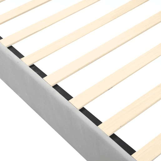 Sofá-cama 90x200 - Multifuncional com estrado, tecido de veludo suave para a pele - Cinza