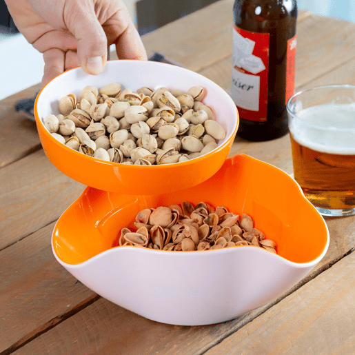 Pack de 2 taças para aperitivos e dispensador de bebidas InnovaGoods Pack de 2 taças para aperitivos e dispensador de bebidas InnovaGoods