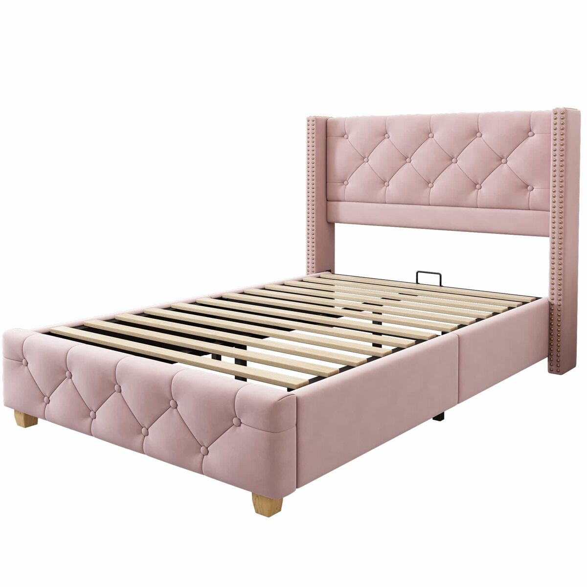 Camas individuales 100x205 Rosa