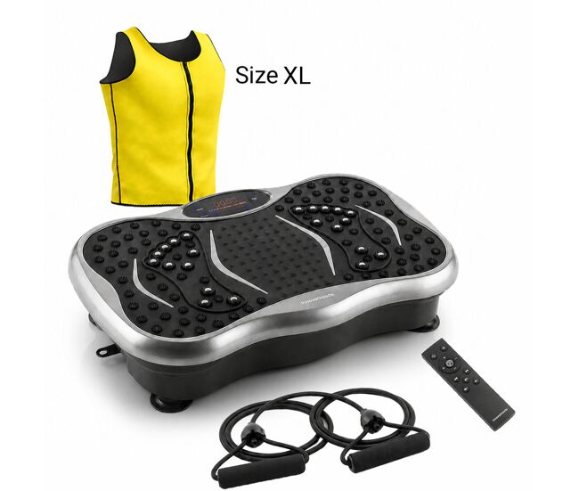 Pack plataforma vibratoria fitness y chaleco sauna innovagoods