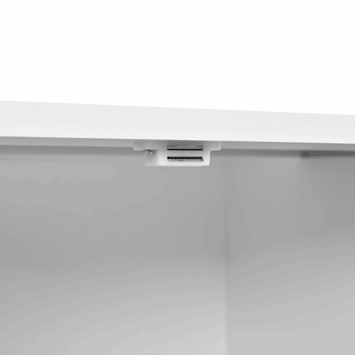Ilha de cozinha com rodas 130 cm - com mesa extensível, prateleira para especiarias e gavetas, ilha de cozinha móvel independente - Branco