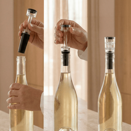 Conjunto de acessórios para vinho com bolsa de transporte InnovaGoods