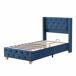 Camas individuales 100x205 Camas individuales 100x205 Azul