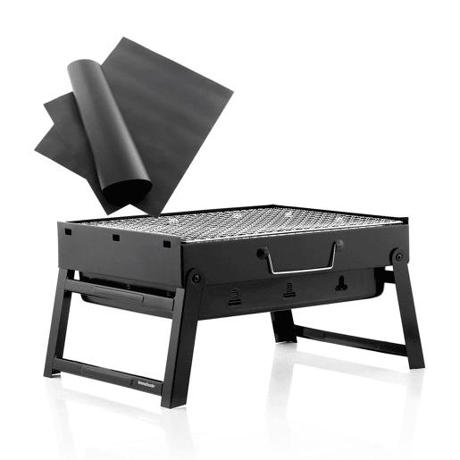 Pack 2 Tapetes para Forno-Churrasco e Churrasco Portátil InnovaGoods