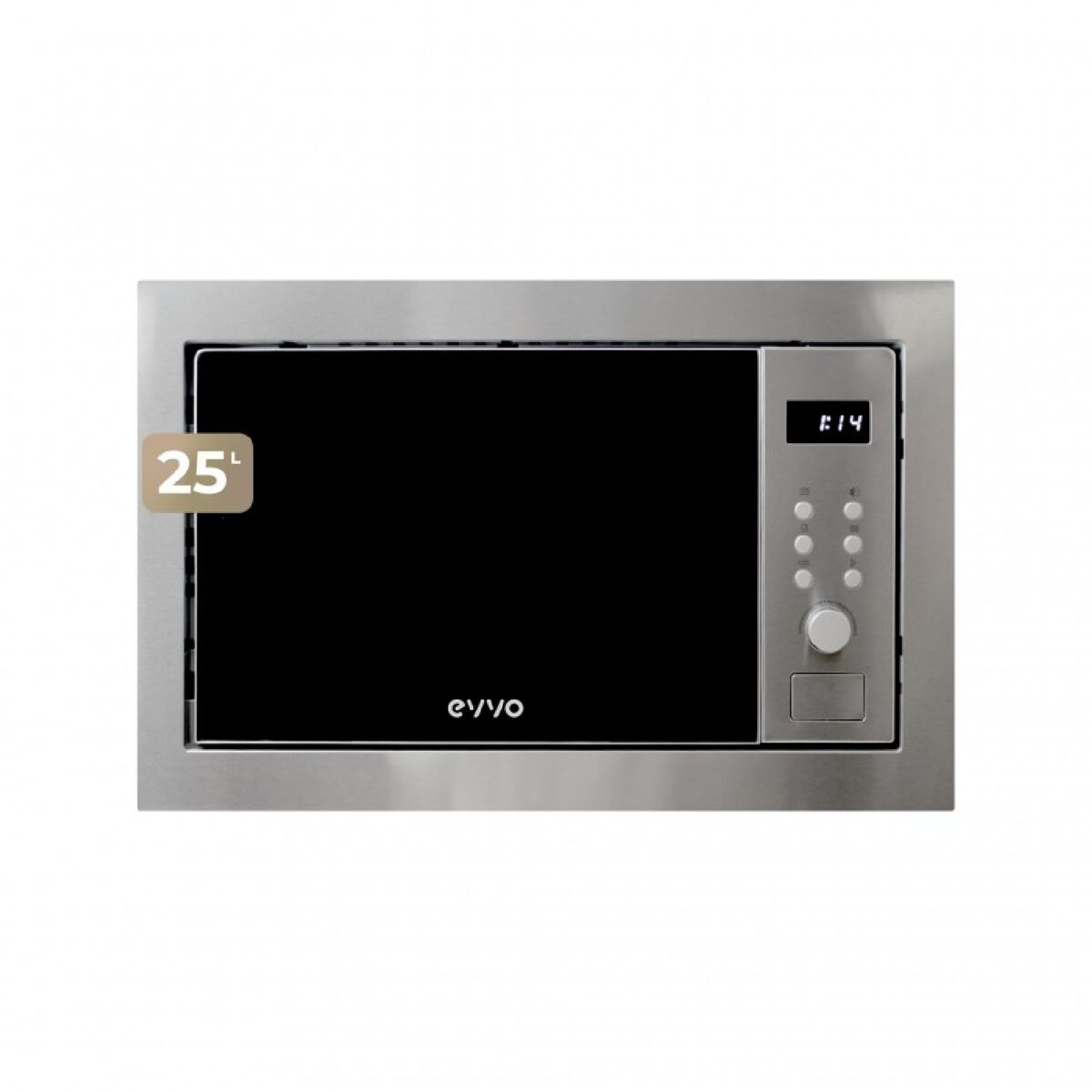 EVVO Microondas encastrable con plato integrable Mi35