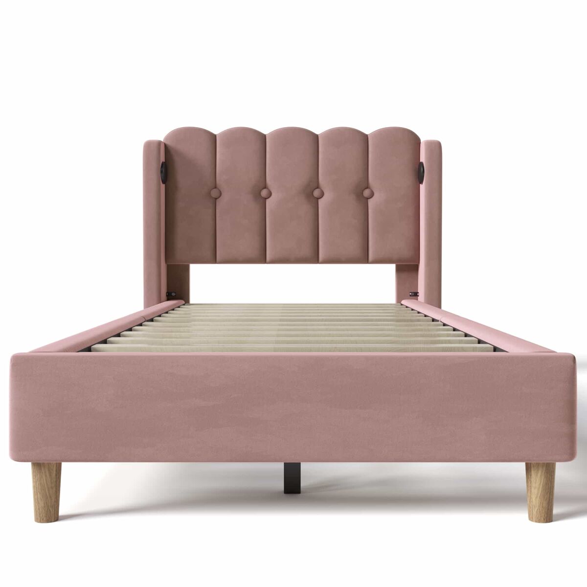 Camas individuales 103x208 Rosa
