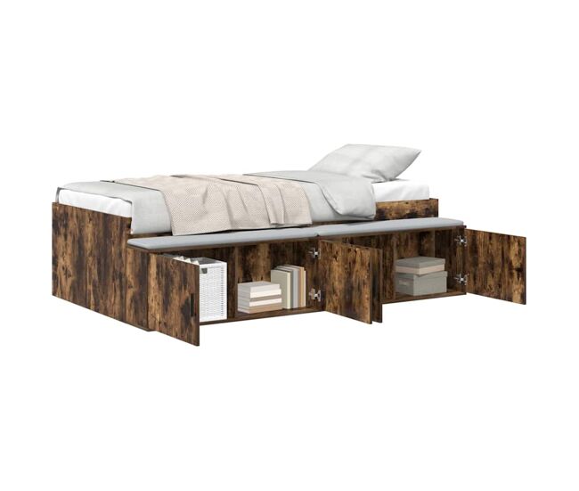 Estructura de cama individual para adultos 108x203