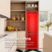 Frigorífico Combi EVVO F55BK Retro Frigorífico Combi EVVO F55BK Retro Negro