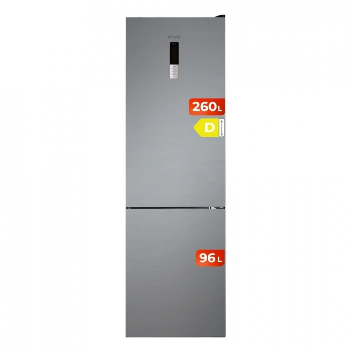 Frigorífico Combi EVVO F60 Plateado