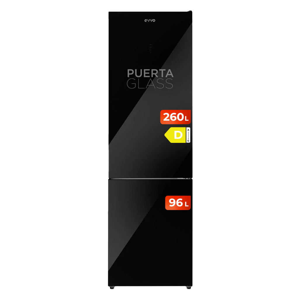 Frigorífico Combi EVVO F60B Glass