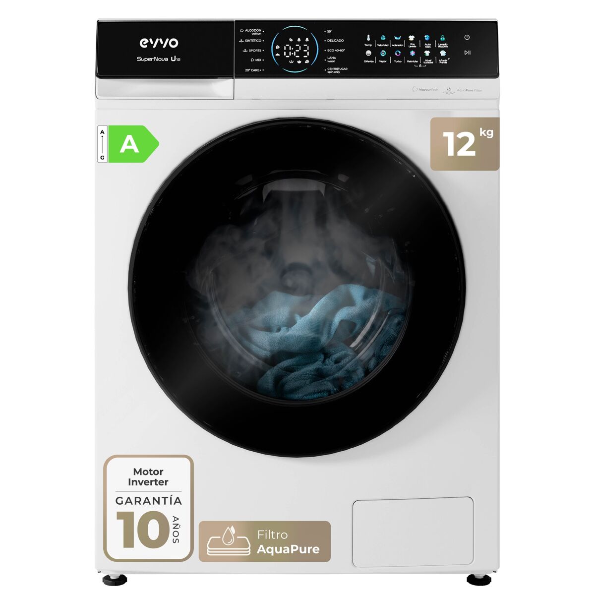 Lavadora EVVO Supernova U12