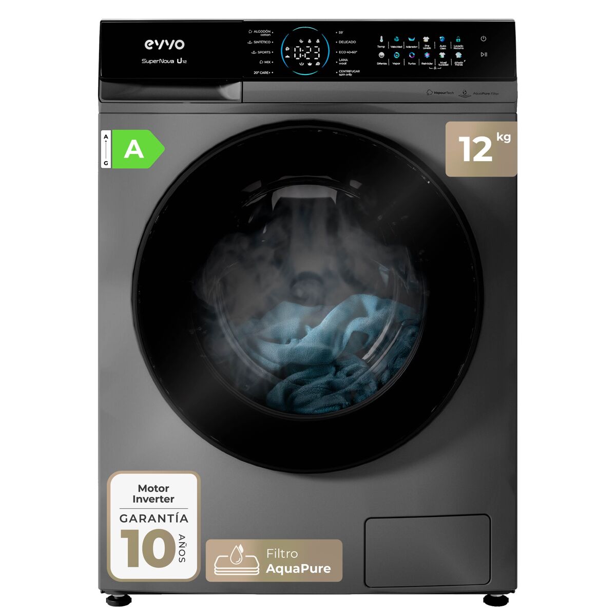Lavadora EVVO Supernova U12X