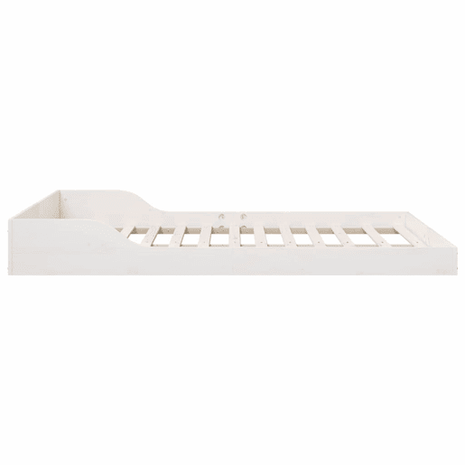 Estrutura De Cama De Casal Simple - Branco 140 x 190 cm
