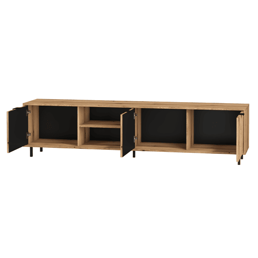 Móvel TV 3 portas 200 cm Soly Madeira
