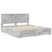 Estructura de cama matrimonial 203x210 Estructura de cama matrimonial 203x210 Gris