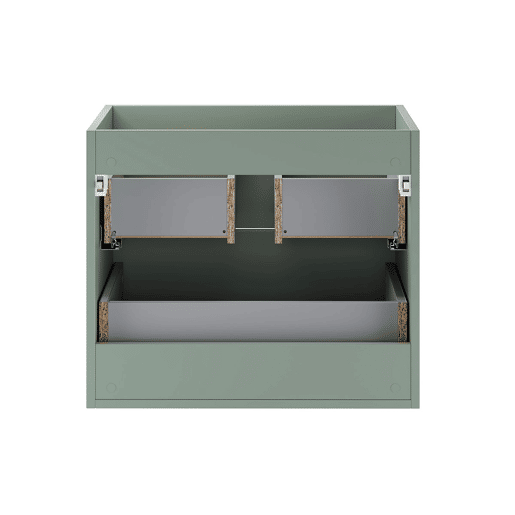 Móvel de lavatório simples Oria 60cm Verde mate Móvel de lavatório simples Oria 60cm Verde mate