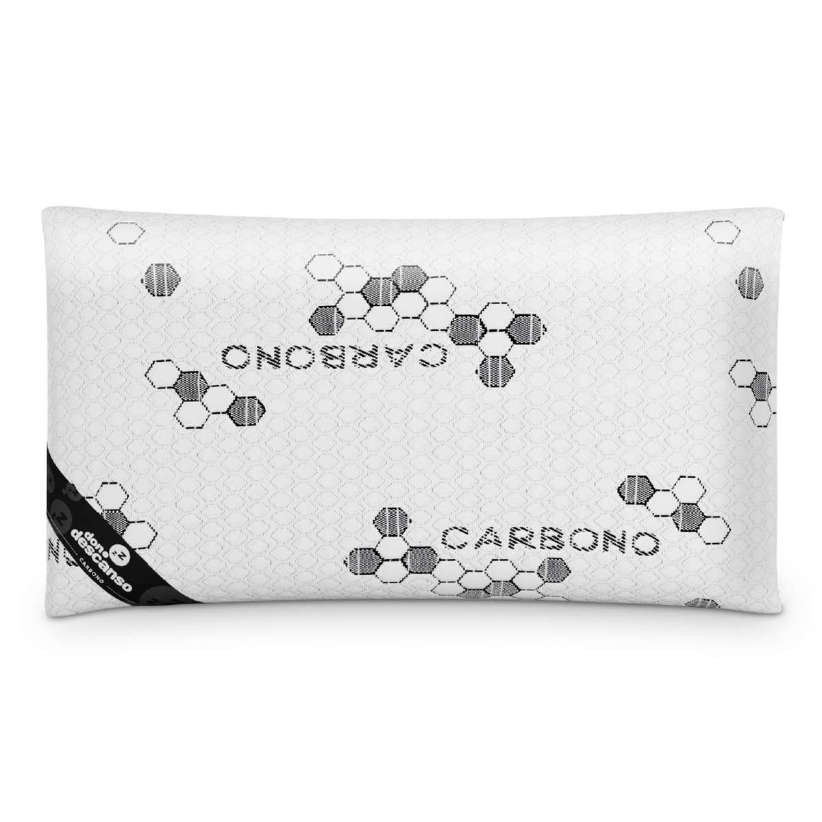 Almohada Copos Viscoelástica Carbono Nalui