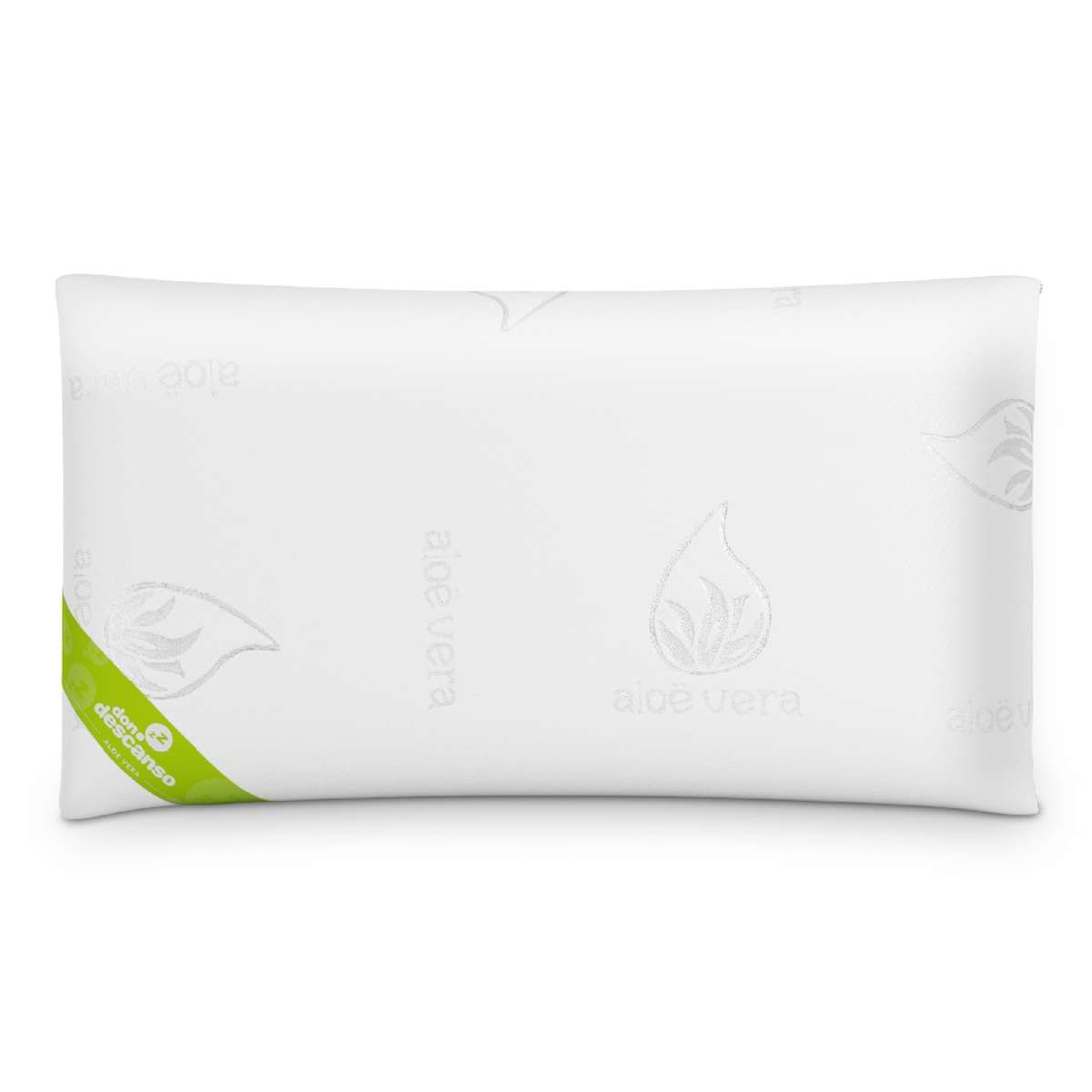 Almohada Copos Viscoelástica Aloe Vera Nalui
