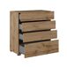 Cómoda de 4 cajones Lilia 80 Cómoda de 4 cajones Lilia 80 Madera