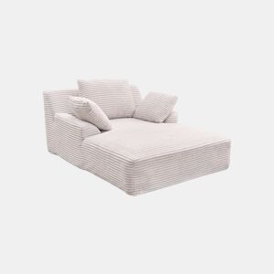 Sofá-cama Wendy 134cm, bege