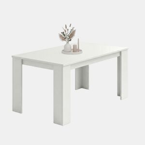 Mesa de jantar Naya Artik White (Branco mate) 140 x 75 x 80 cm