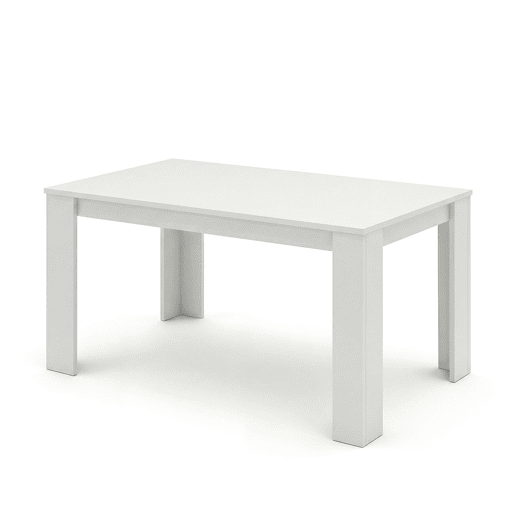 Mesa de jantar Naya Artik White (Branco mate) 140 x 75 x 80 cm