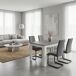 Mesa Sira 90x90 Mesa Sira 90x90 Blanco/ Gris