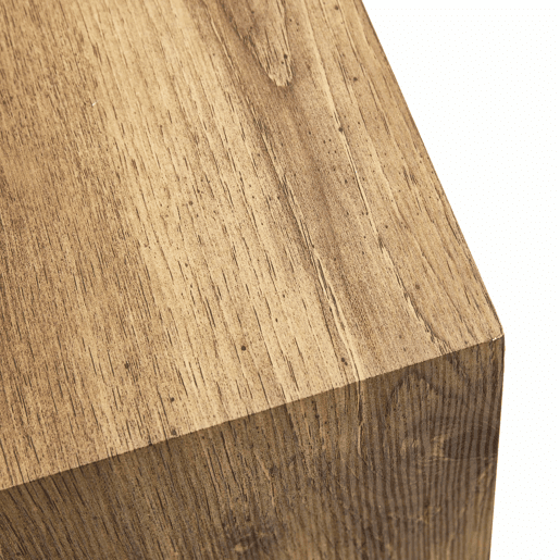 Mesa de centro retangular 90x50x30 cm - textura de madeira, MDF, por montar, pés antiderrapantes, estilo moderno de luxo - cor de madeira