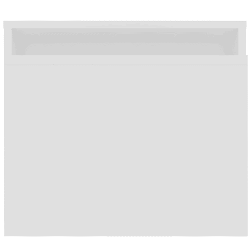 Conjunto de 2 Mesas de Centro - Mesas baixas 100x48x40 cm derivados madeira branco