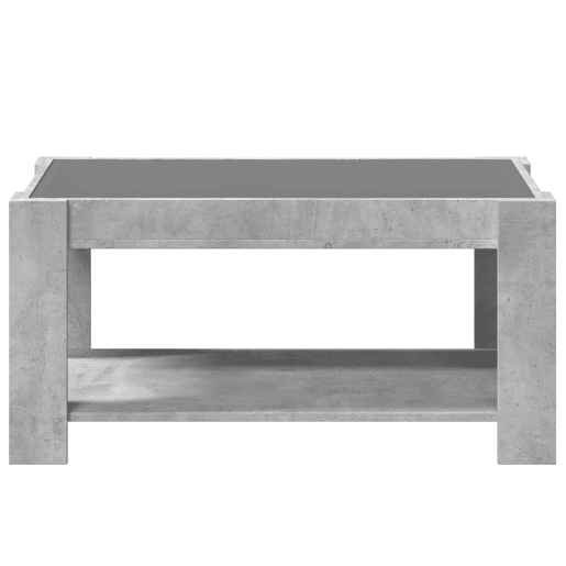 Mesa de Centro, Mesa baixa c LEDs 93x53x45 derivados de madeira