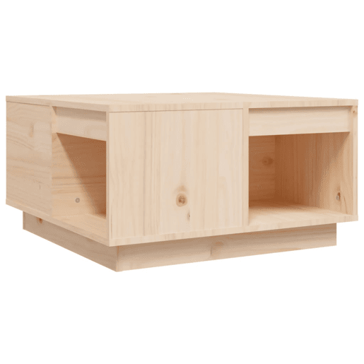 Mesa de Centro, Mesa baixa, 60x61x32,5 cm madeira de pinho maciça