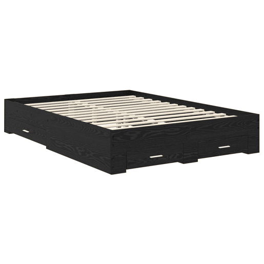 Estrutura da Cama de casal moderno para adultos com gaveta com cabeceira Madeira processada
