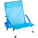 Aktive Beach Silla de playa plegable con bolsillo lateral Aktive Beach Silla de playa plegable con bolsillo lateral Azul