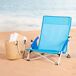 Aktive Beach Silla de playa plegable con bolsillo lateral Aktive Beach Silla de playa plegable con bolsillo lateral Azul