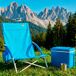 Aktive Beach Silla de playa plegable con bolsillo lateral Aktive Beach Silla de playa plegable con bolsillo lateral Azul