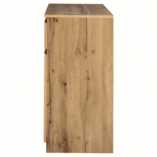 Aparador com 3 portas e 3 gavetas - aglomerado de partÃculas - Natural Aparador com 3 portas e 3 gavetas - aglomerado de partÃculas - Natural