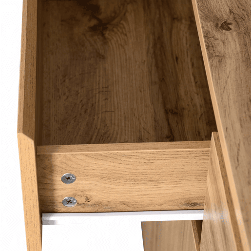 Aparador com 3 portas e 3 gavetas - aglomerado de partÃculas - Natural Aparador com 3 portas e 3 gavetas - aglomerado de partÃculas - Natural